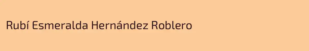 Rubí Esmeralda Hernández Roblero